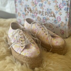 Superga x LoveShackFancy Sneakers Floral